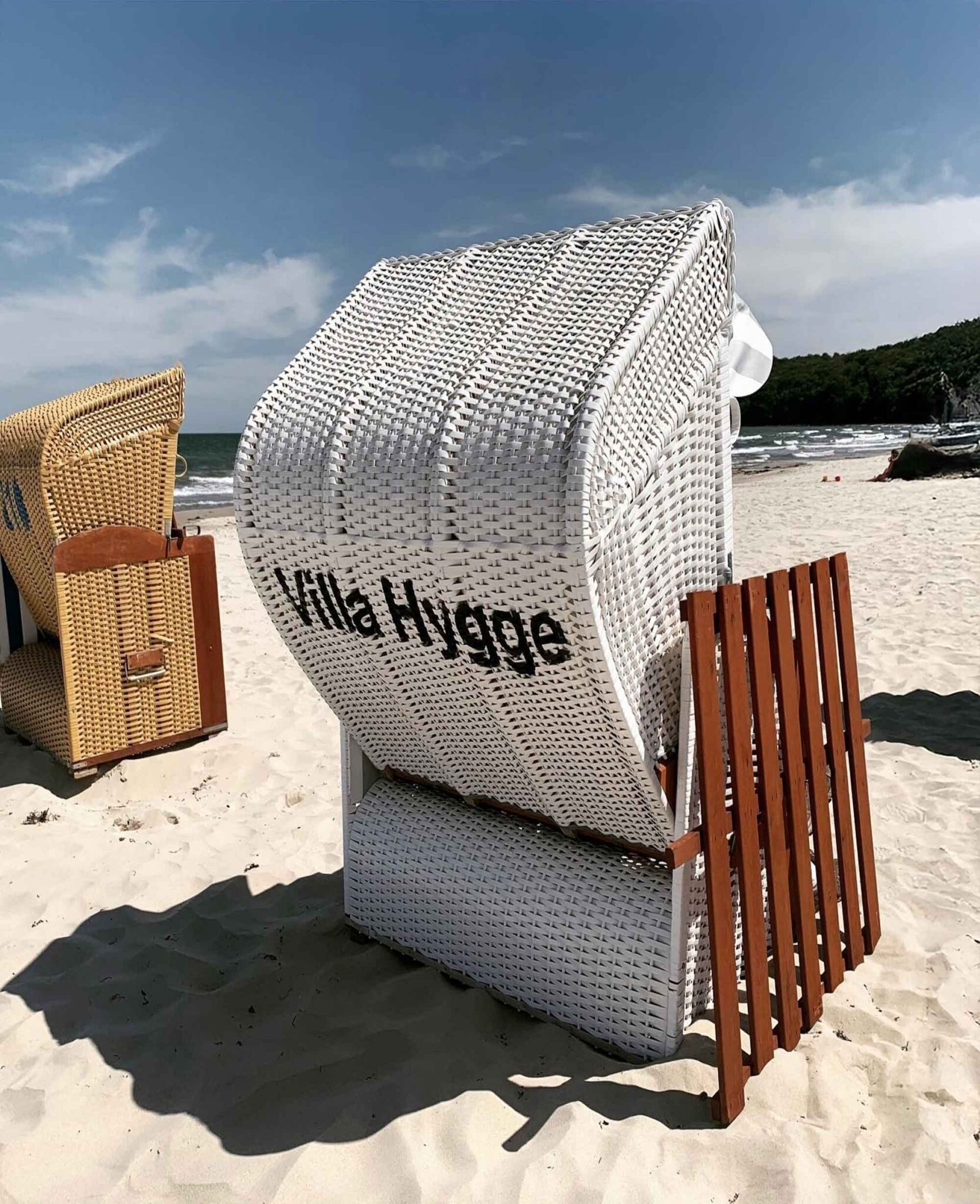 Beach chair villa hygge
