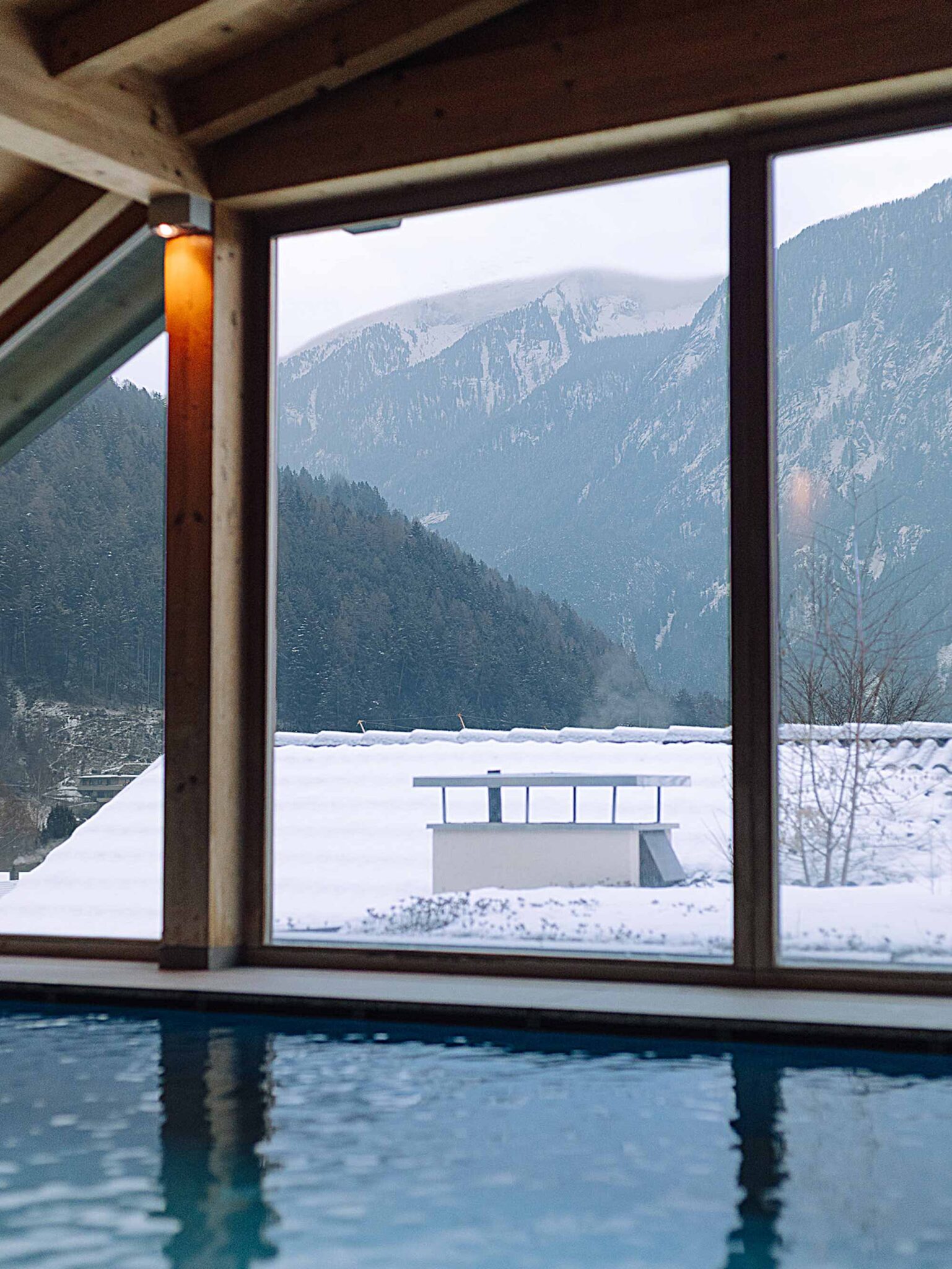 Pool with a view
