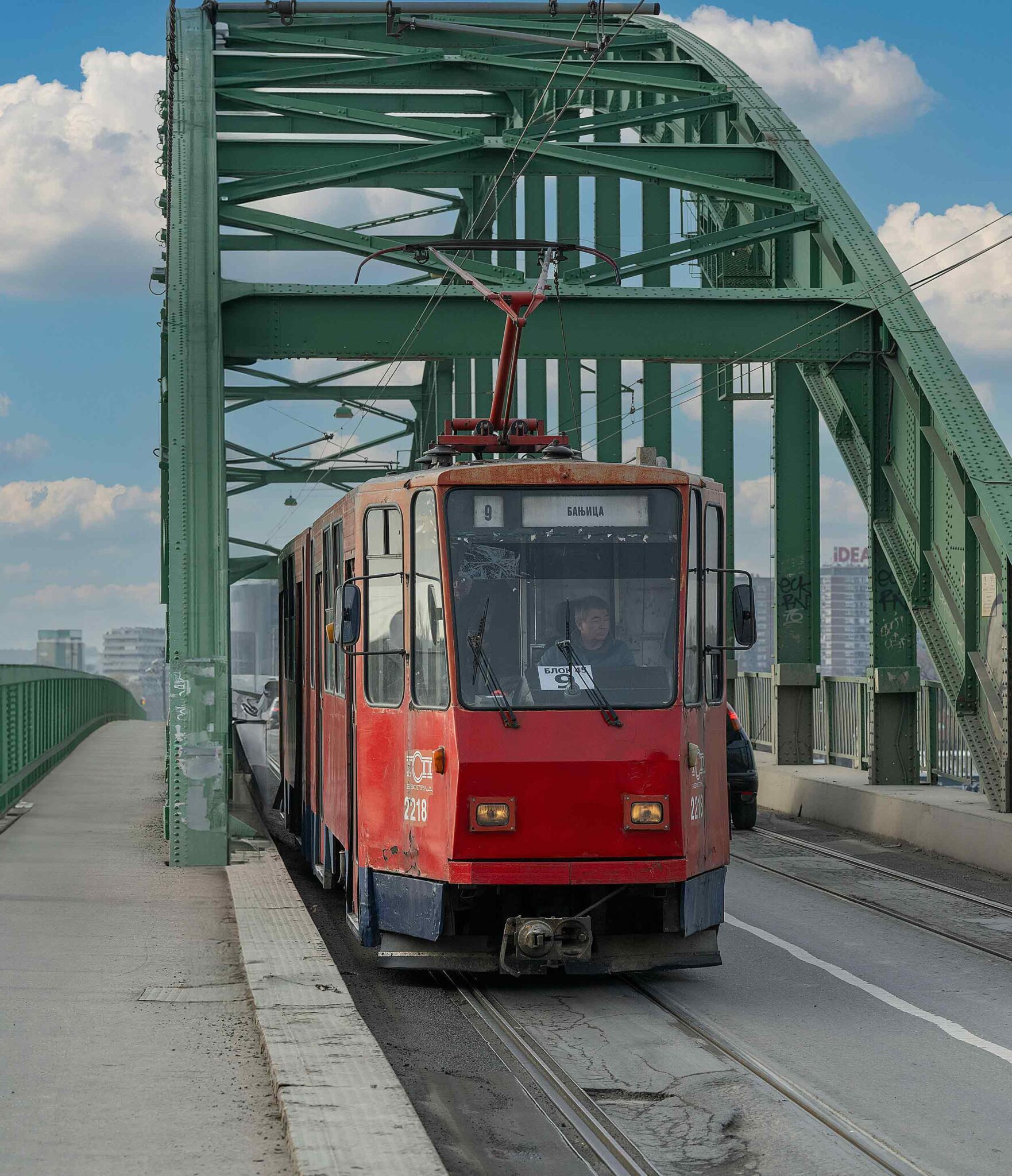 Gratisbahn in Belgrad