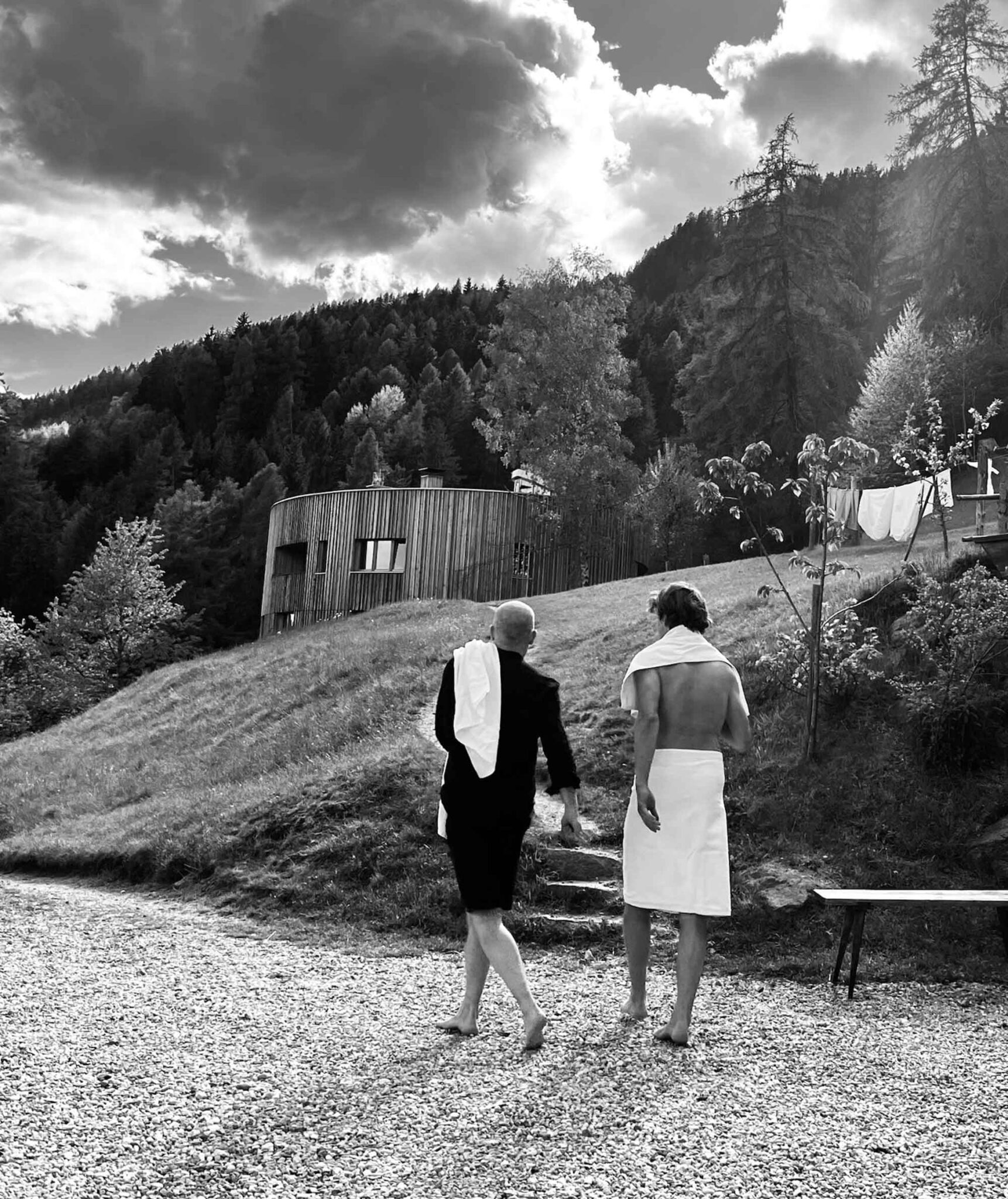 Sauna im Briol