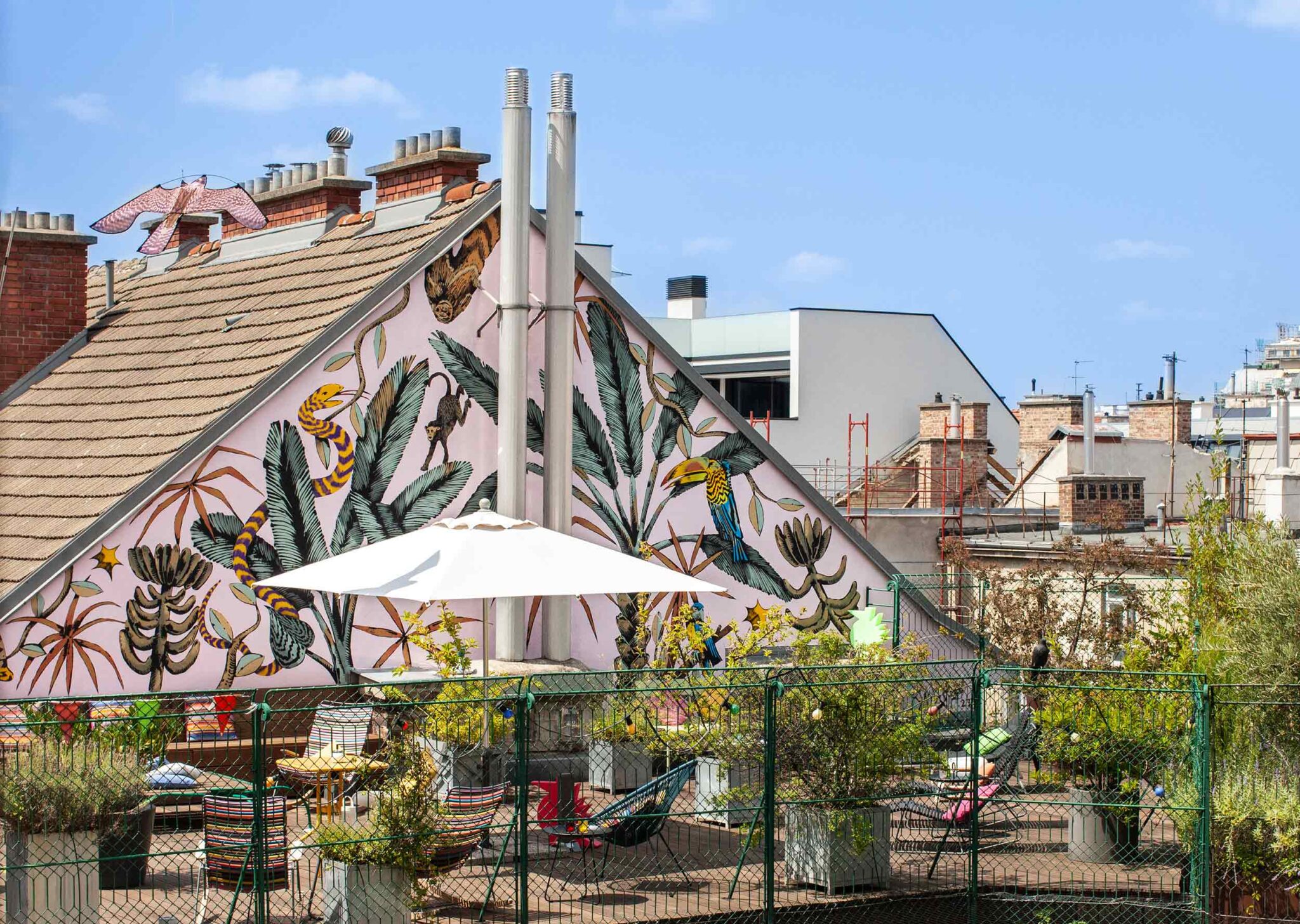 Terrasse Hotel Altstadt Vienna
