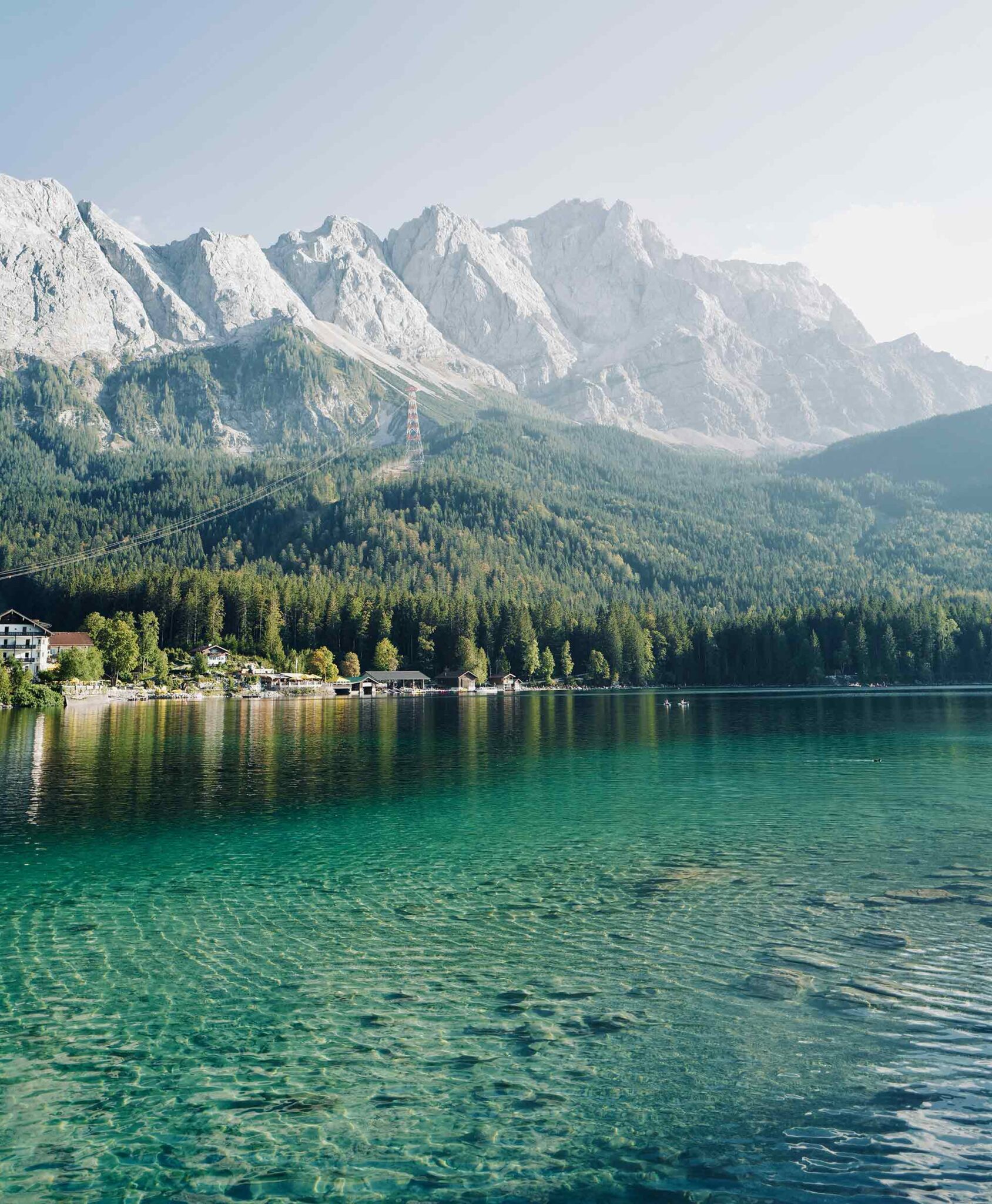 Eibsee in Bayern