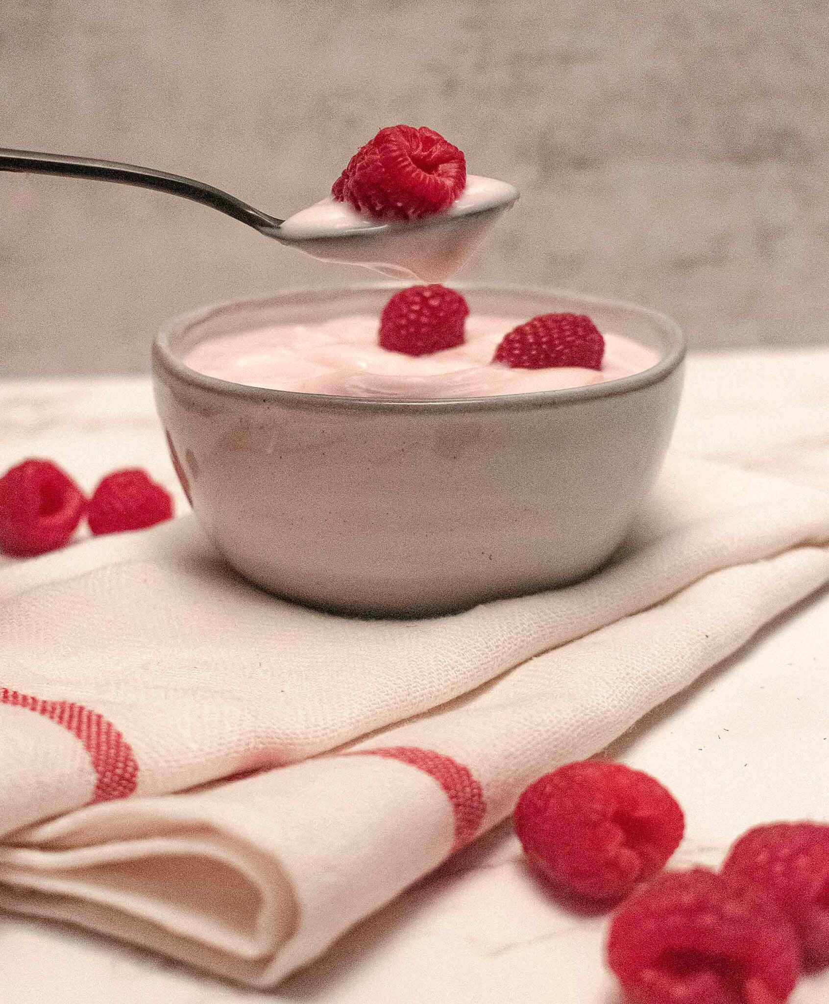 leckeres-Himbeer-Mousse von Une Campagne en Provence