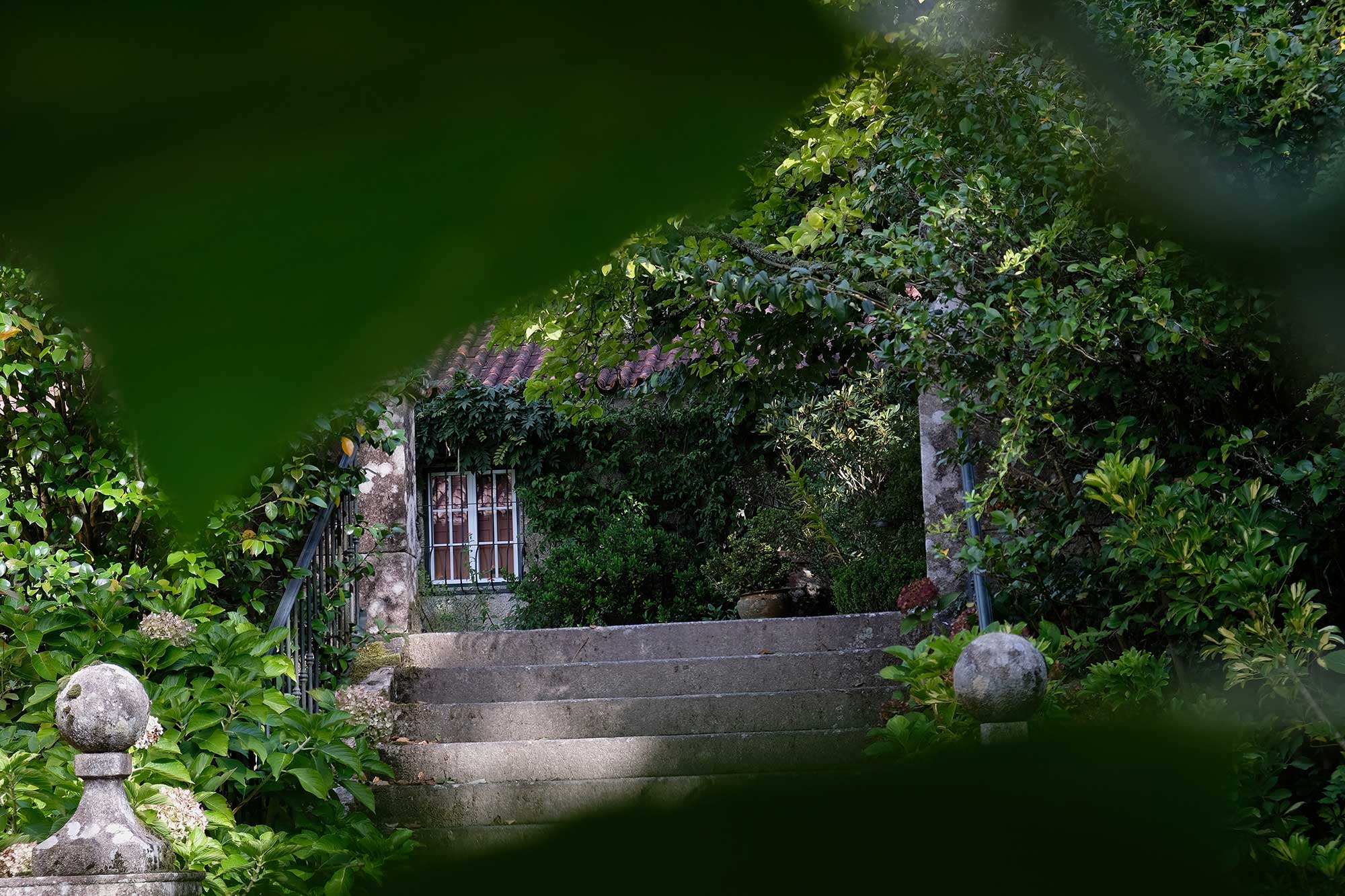 Garten der Quinta da Bouça d'Arques