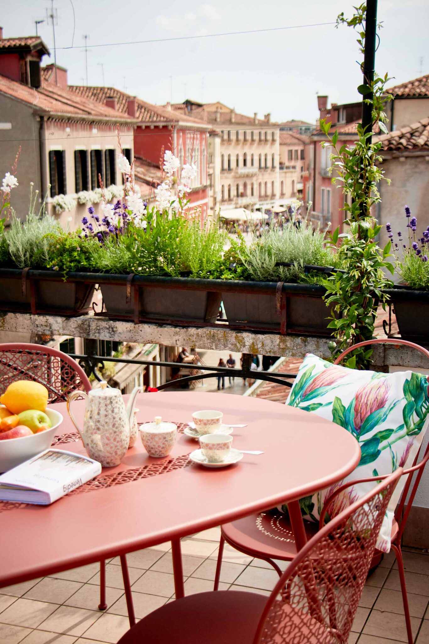Dachterrasse einer Unterkunft in Venedig